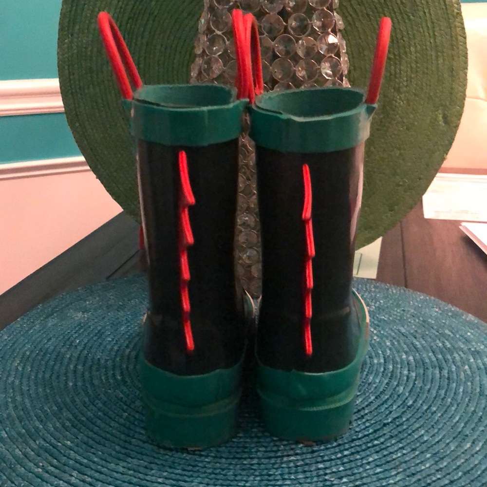 Target Kids Rain Boots M 7/8 - Picture 5 of 6